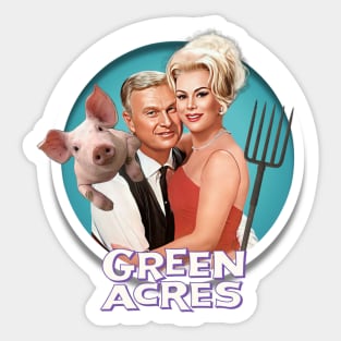 Green Acres Sticker